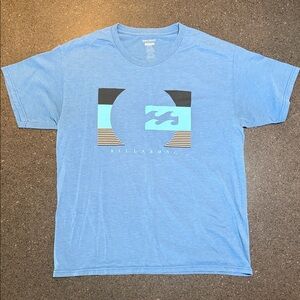 Billabong Men's Blue Graphic T-Shirt